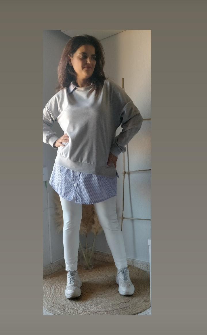 sudadera sobrecamisa