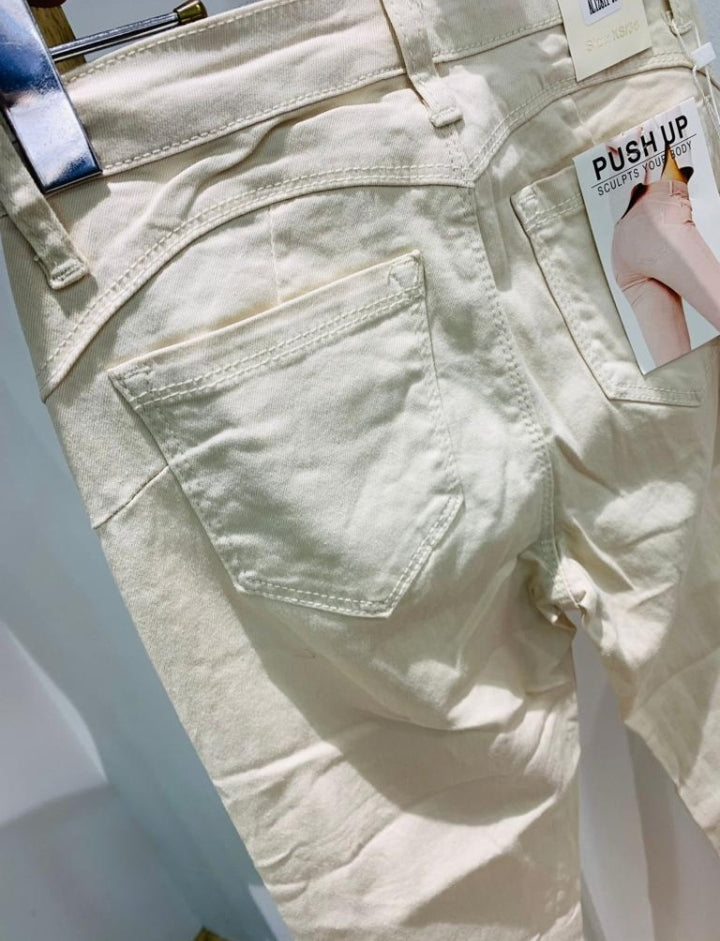 jeans pitillo push up