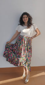 falda seda caribe