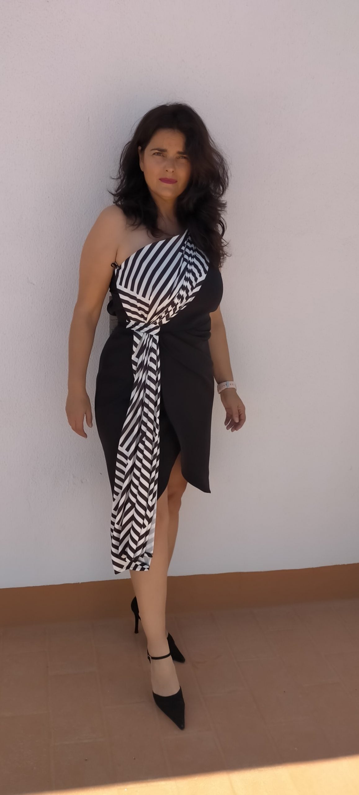 vestido evento marisa
