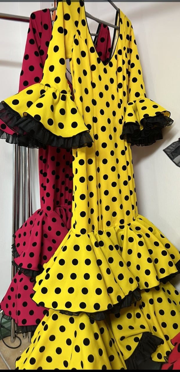 traje flamenca luna
