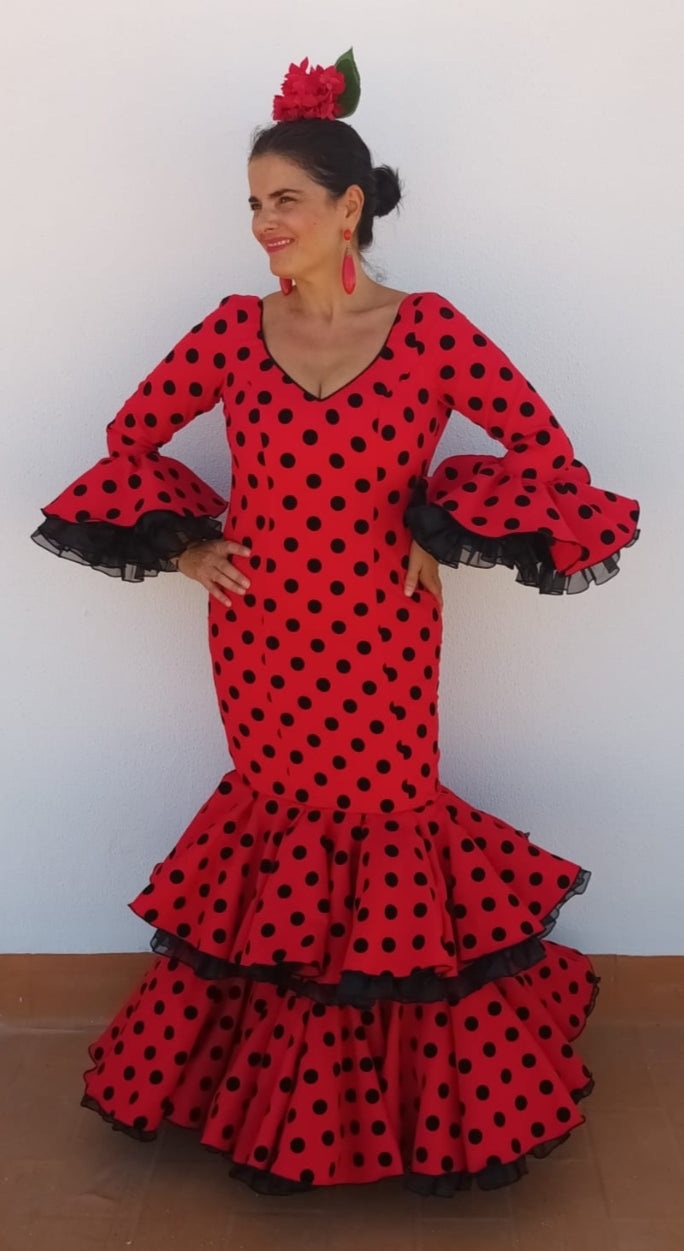 traje flamenca luna