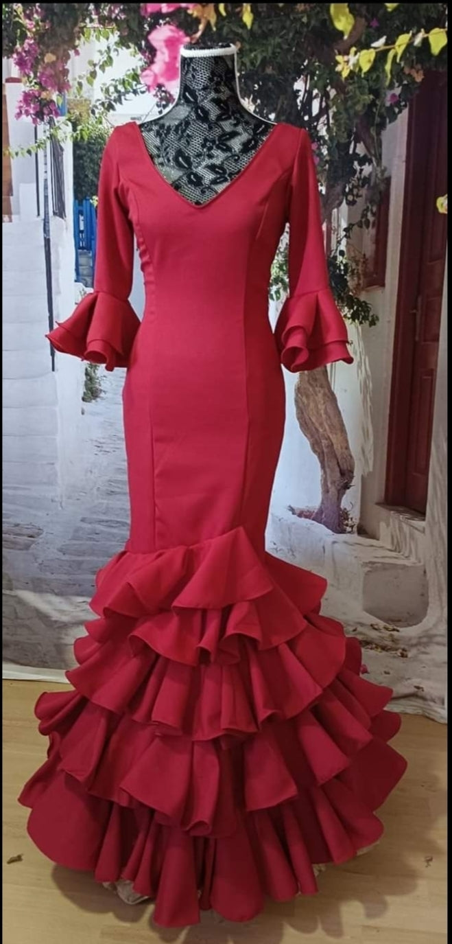 traje flamenca low cost