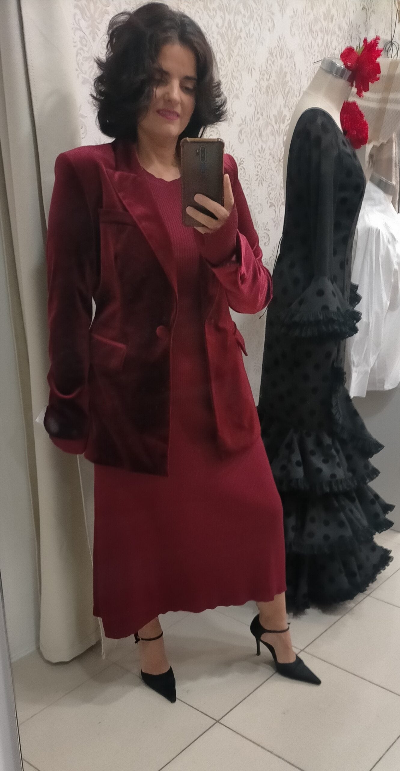 vestido canale luisa