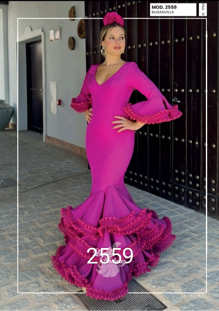 traje flamenca carmina 2559