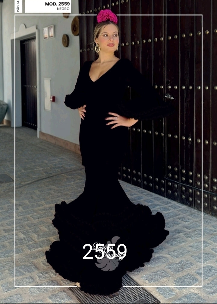 traje flamenca carmina 2559