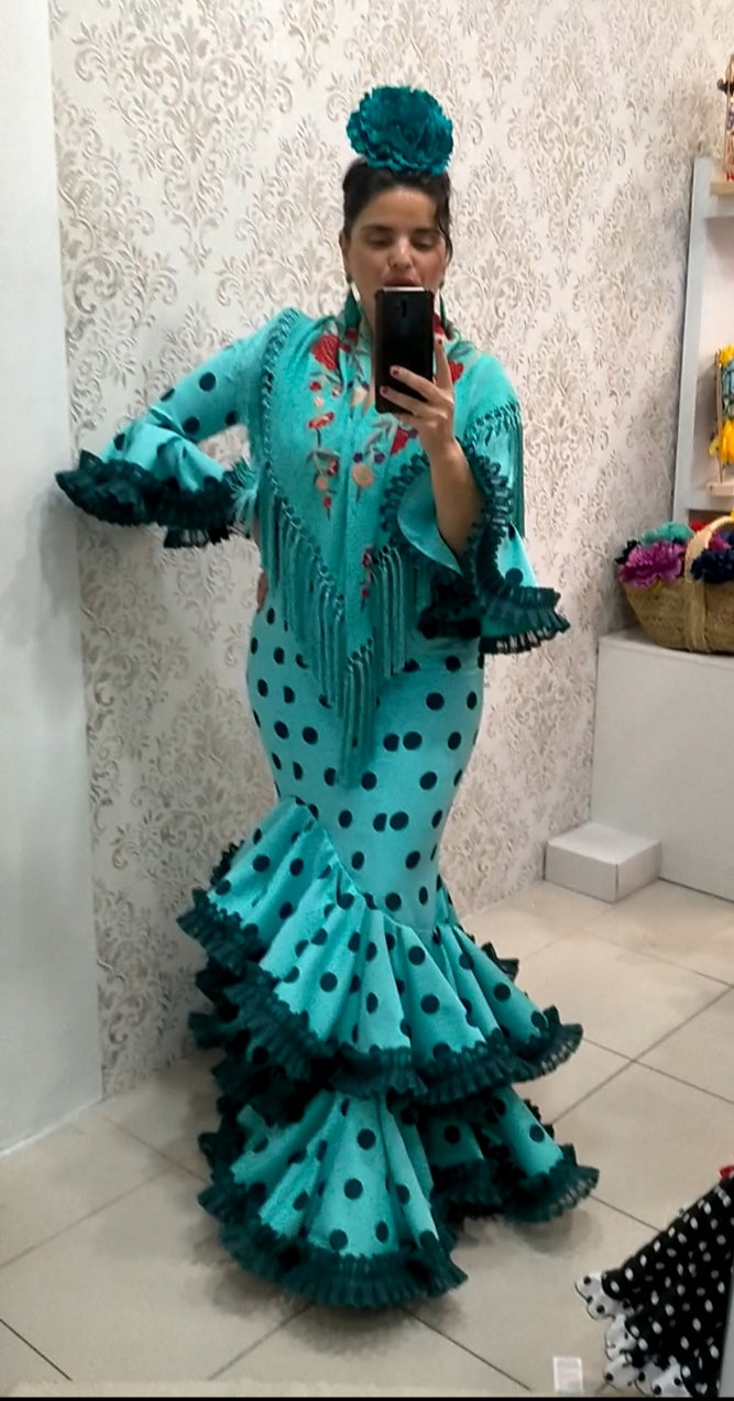 traje flamenca carmina 2559