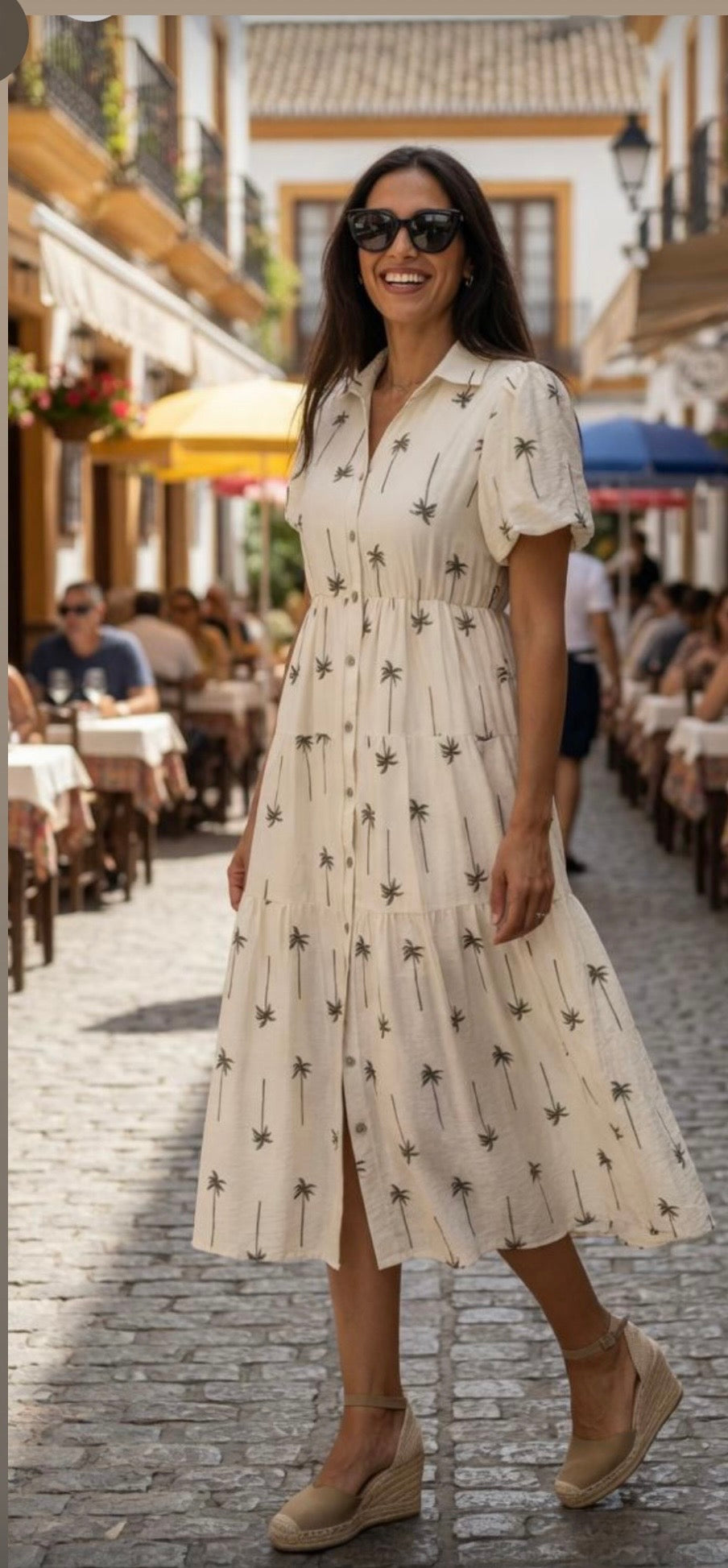 vestido palmera