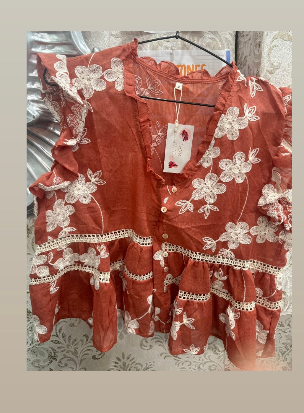 camisa gasa leo