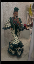 traje flamenca marina