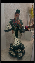 traje flamenca marina