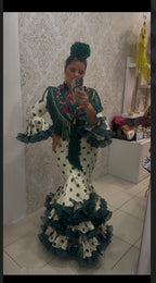 traje flamenca marina