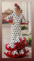 traje flamenca marina