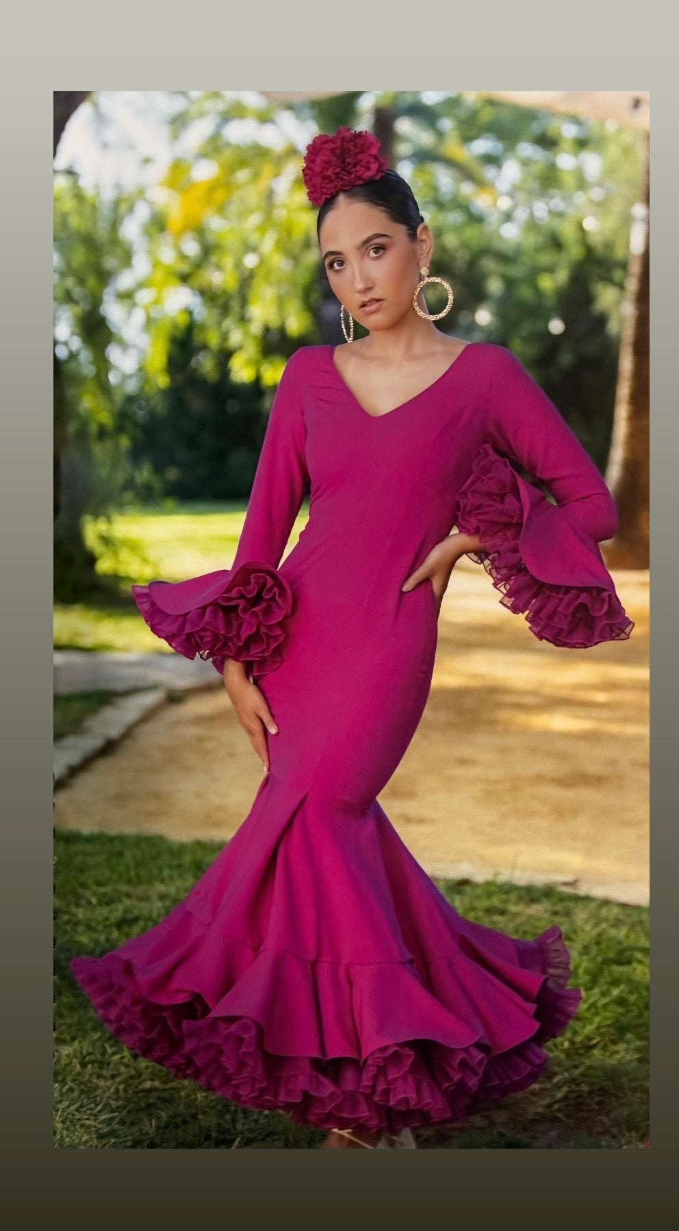 traje flamenca macarena