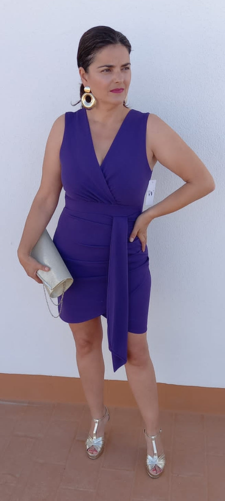 vestido evento laura