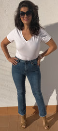 jeans corto