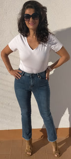 jeans corto