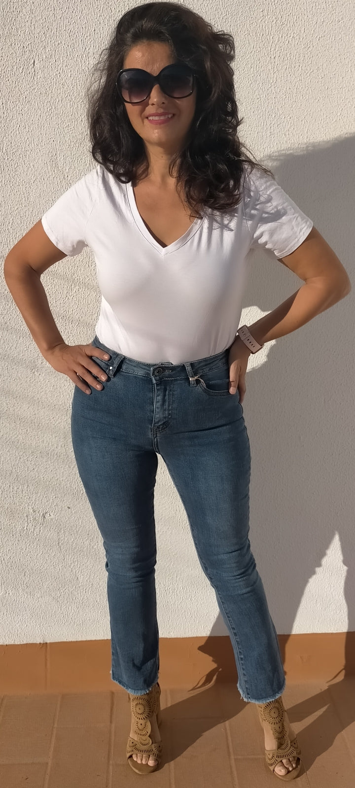 jeans corto