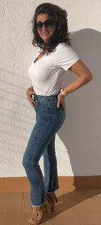 jeans corto