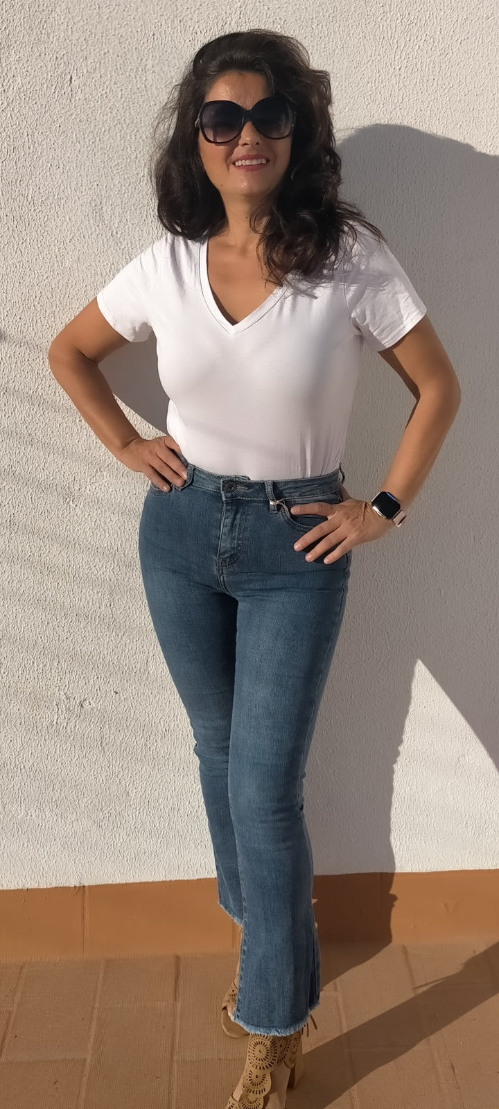 jeans corto