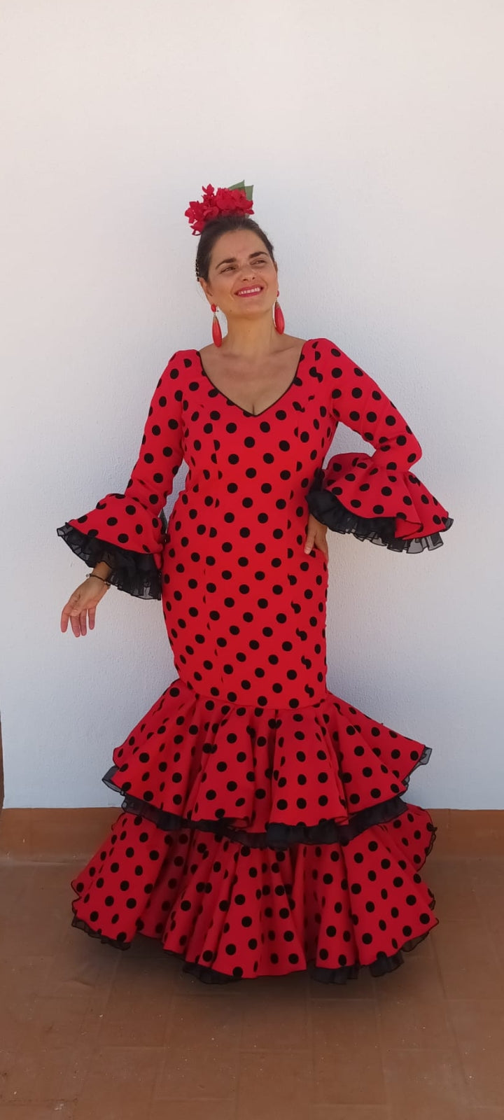traje flamenca luna