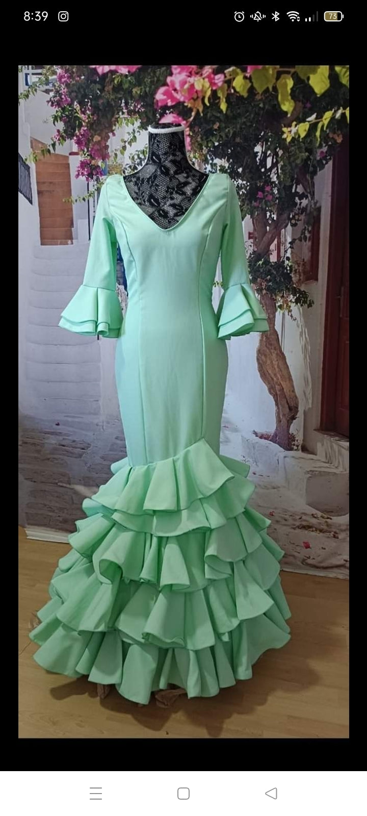 traje flamenca low cost
