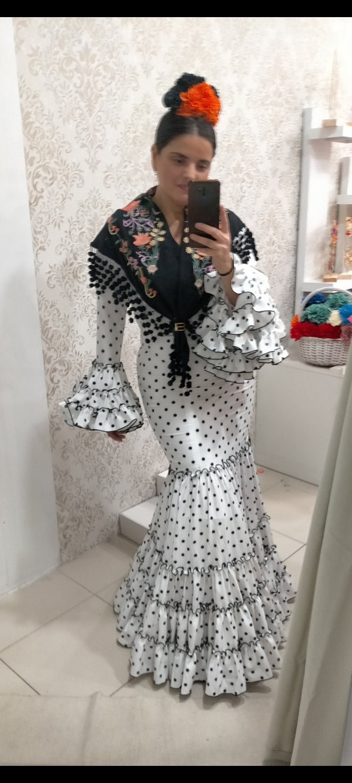 traje flamenca canastero lucia